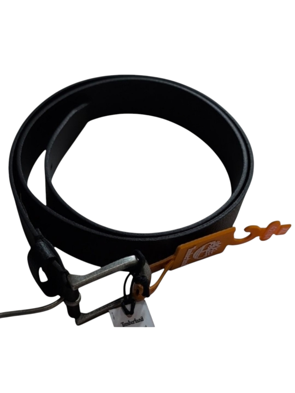 Timberland Men's Black Leather Belt Size XL 42/44
